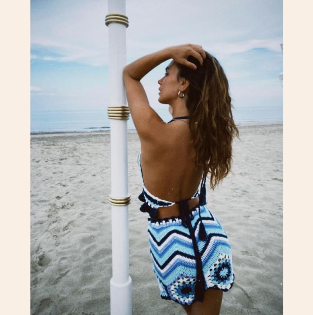 TOP CROCHET SEA COLOR