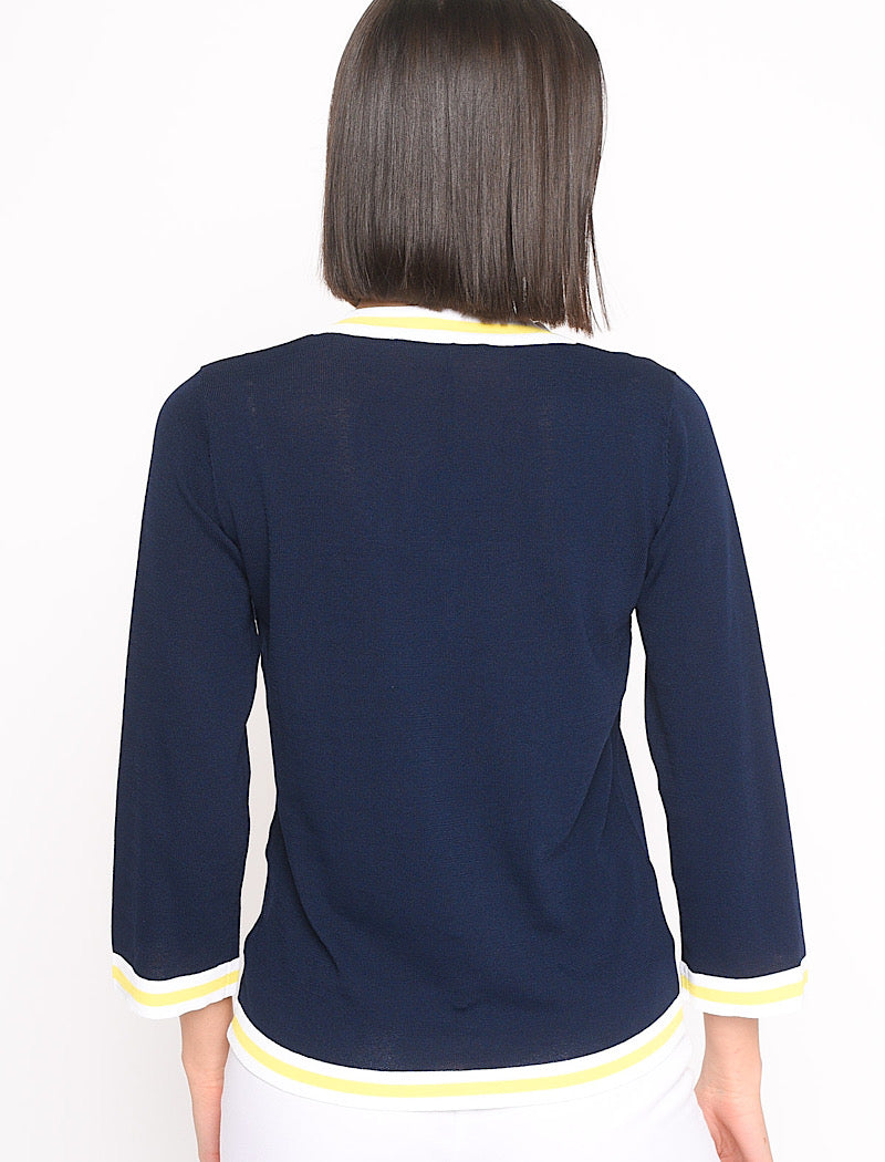 MERCERIZED CARDIGAN