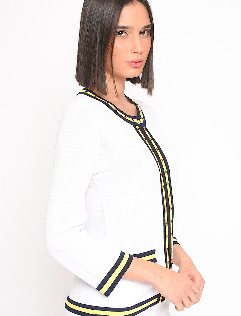 MERCERIZED CARDIGAN