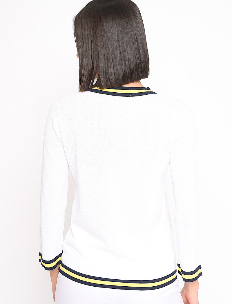 MERCERIZED CARDIGAN