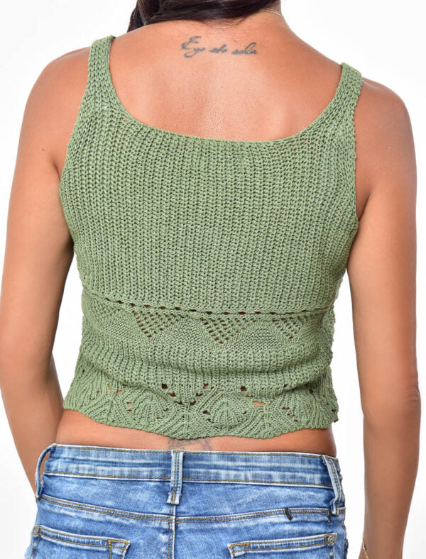 TRICOT STRAPS TOP