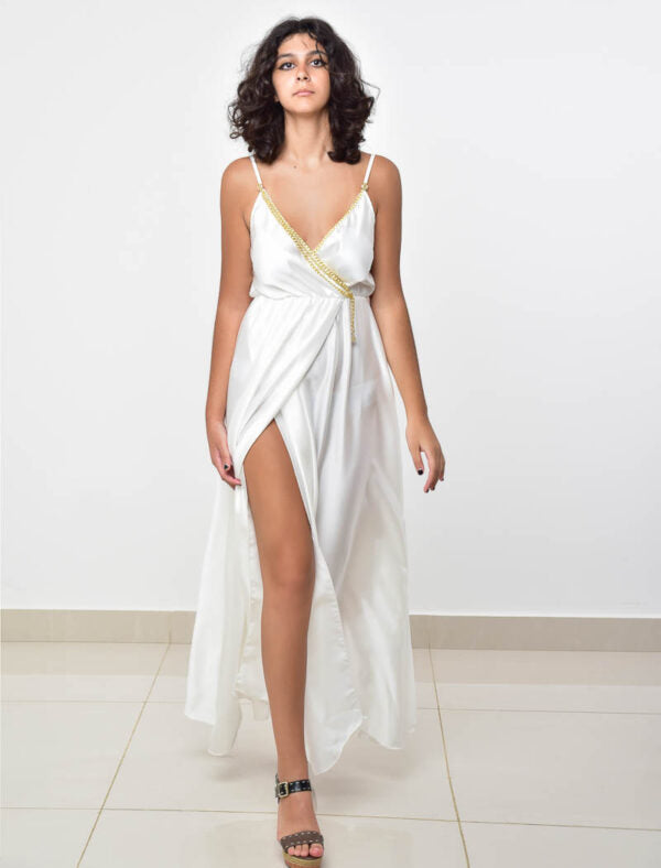 SILK LONG DRESS