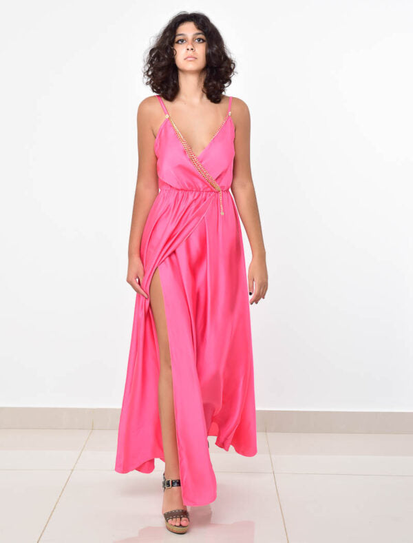 SILK LONG DRESS