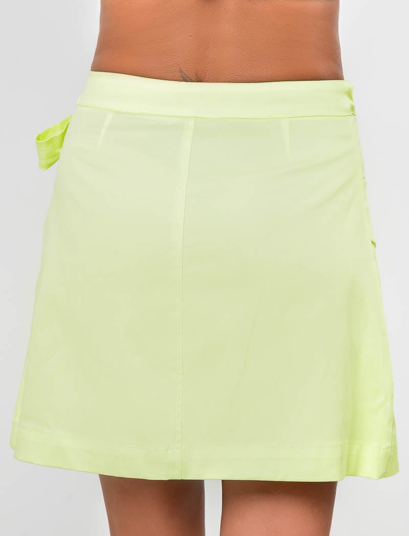 WRAP SKIRT AVAILABLE IN TWO COLORS
