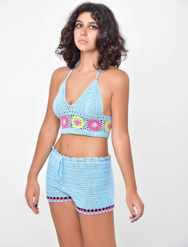 ITALIAN HAND MADE COMPLETO IN CROCHET