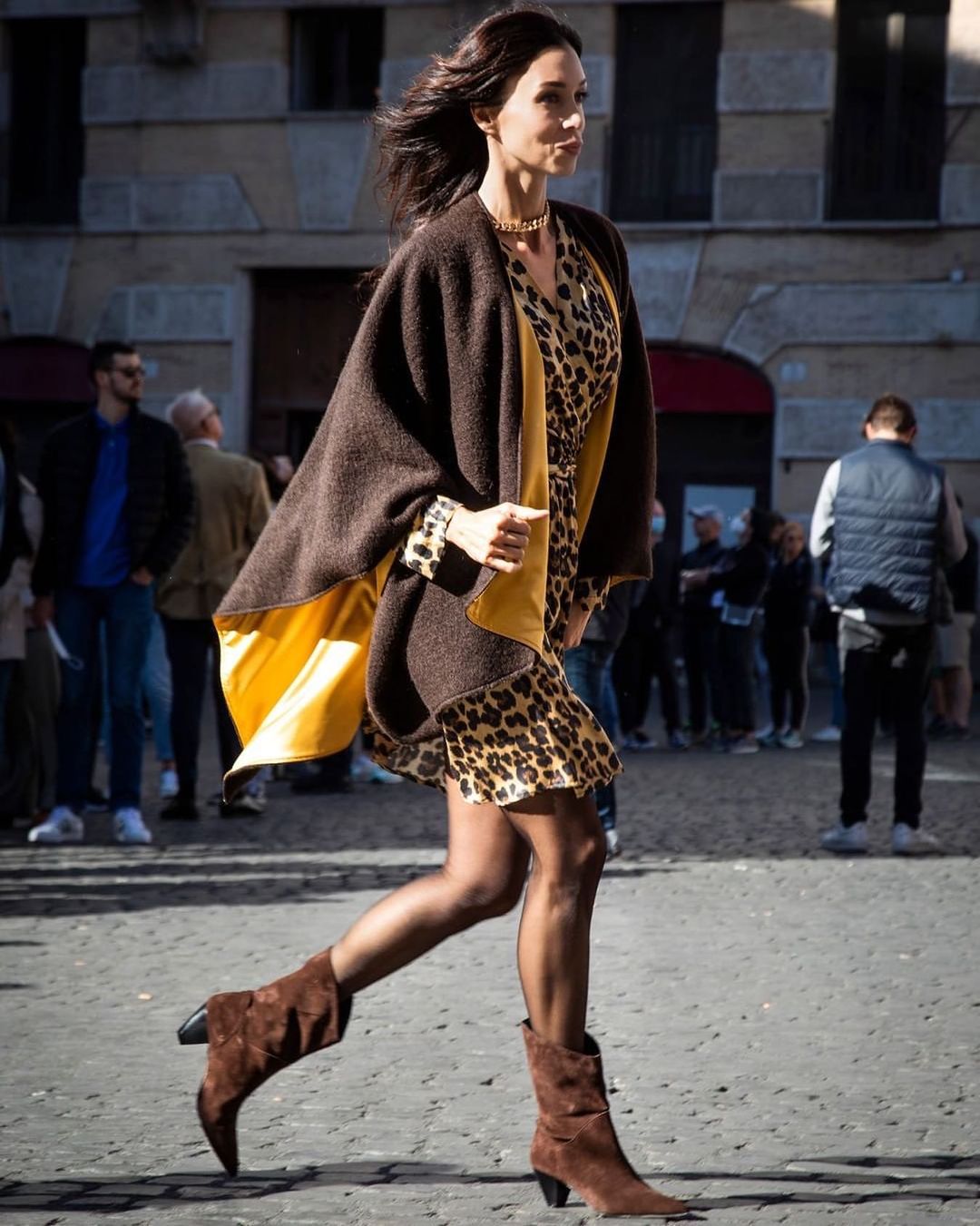 MINI DRESS ANIMALIER