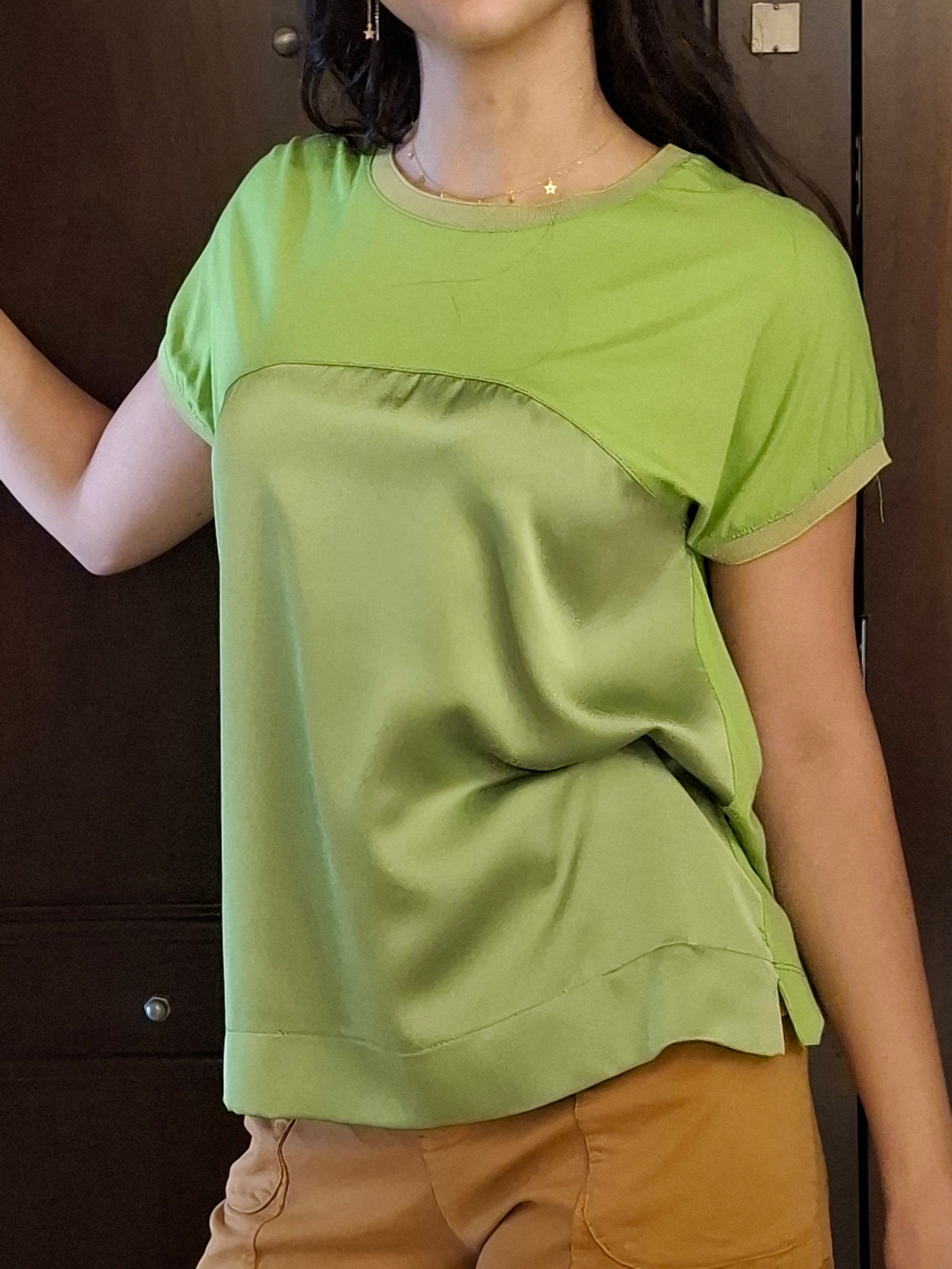 TOP SATIN COTTON