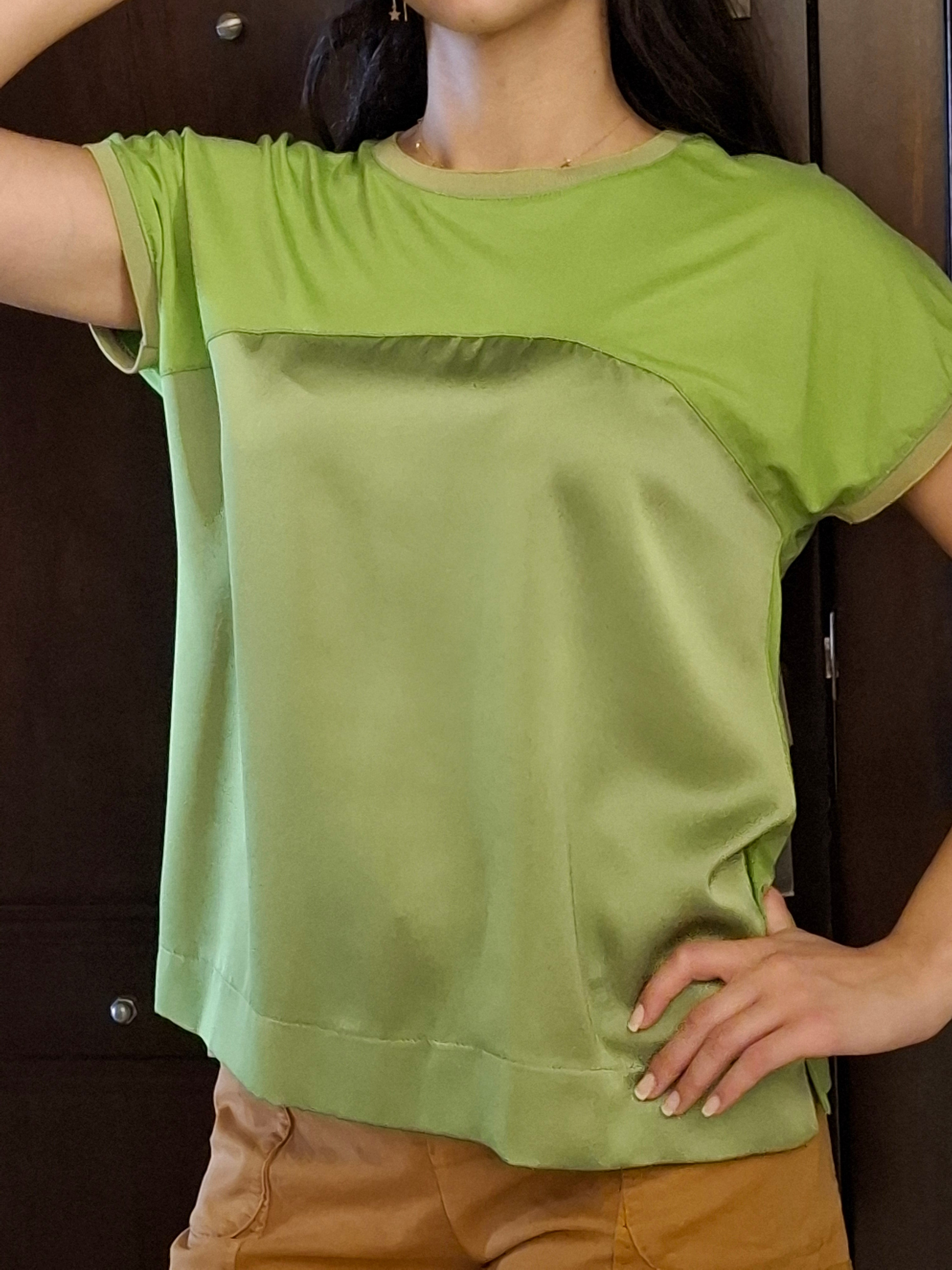 TOP SATIN COTTON