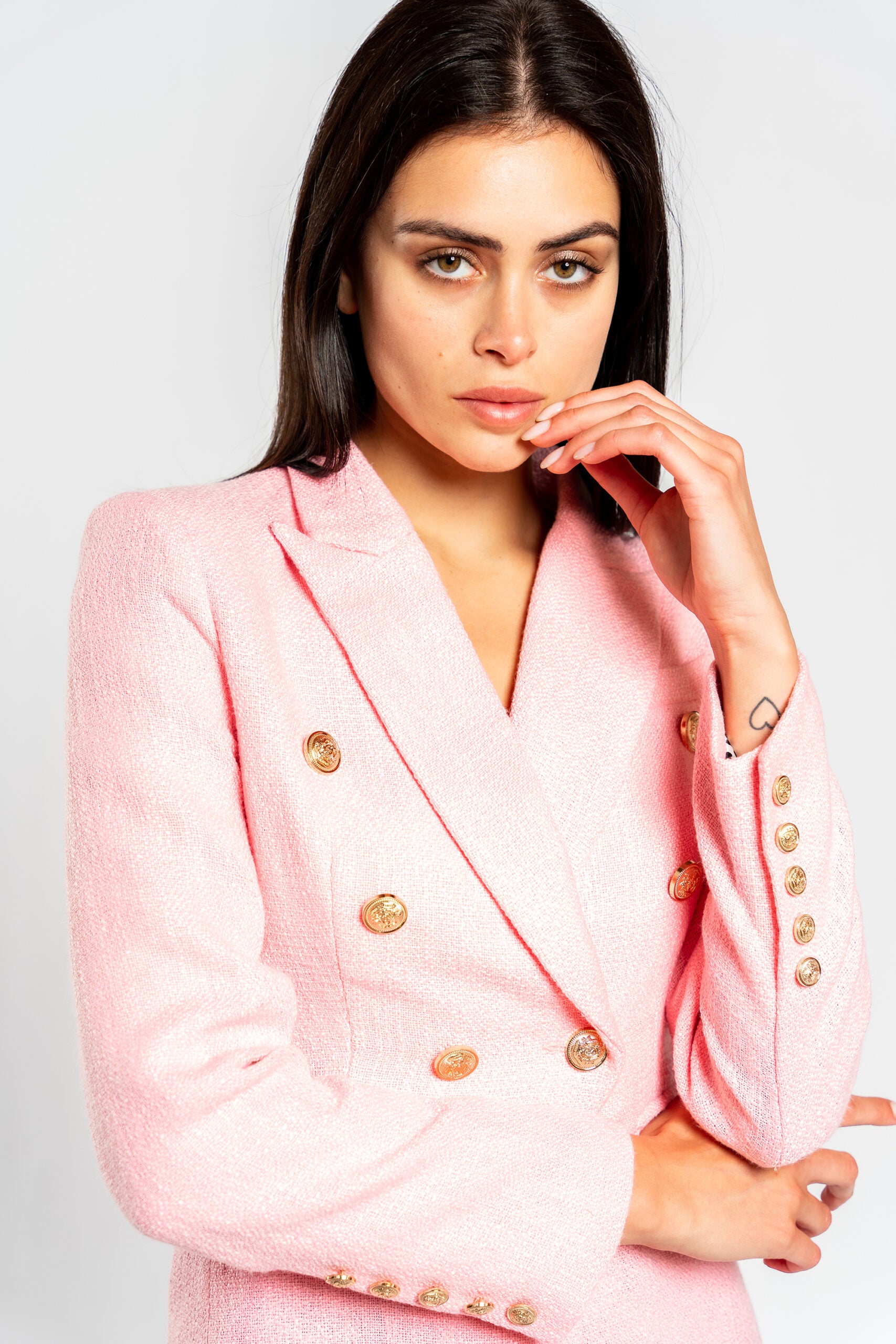 PINK CASUAL BLAZER