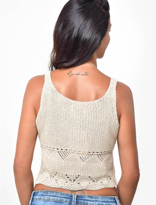 TRICOT STRAPS TOP