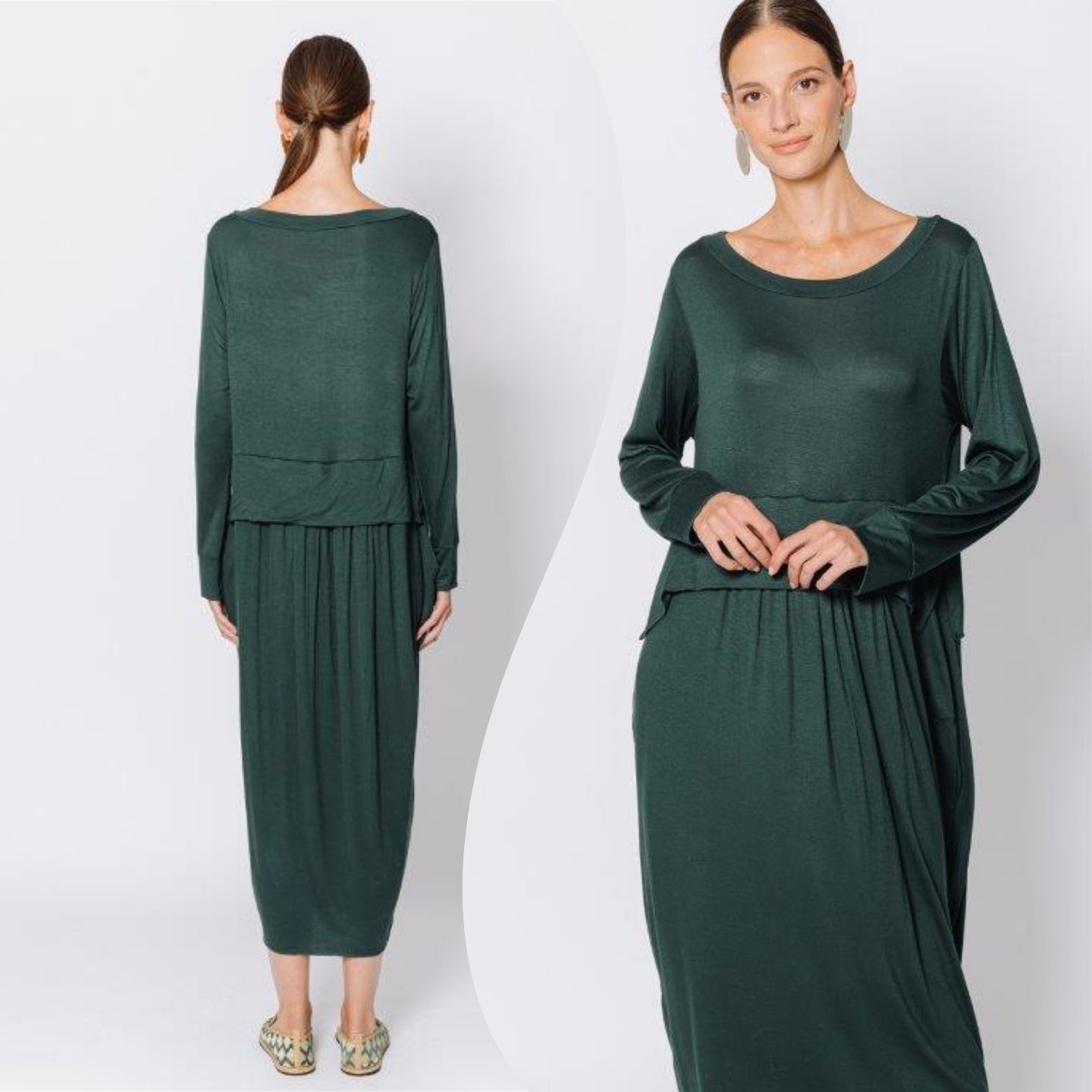 GREEN BOHEMIAN DRESS 365/365