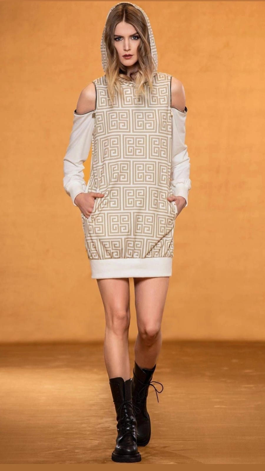 SPORTY STYLISH DRESS SAND COLORS