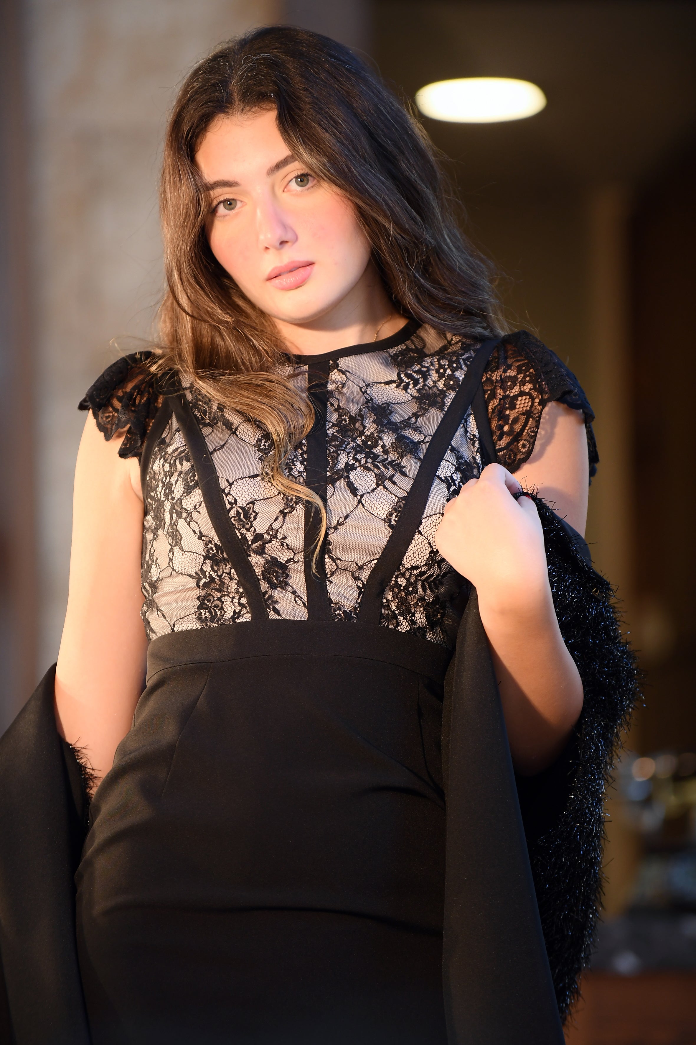 BLACK MINI DRESS