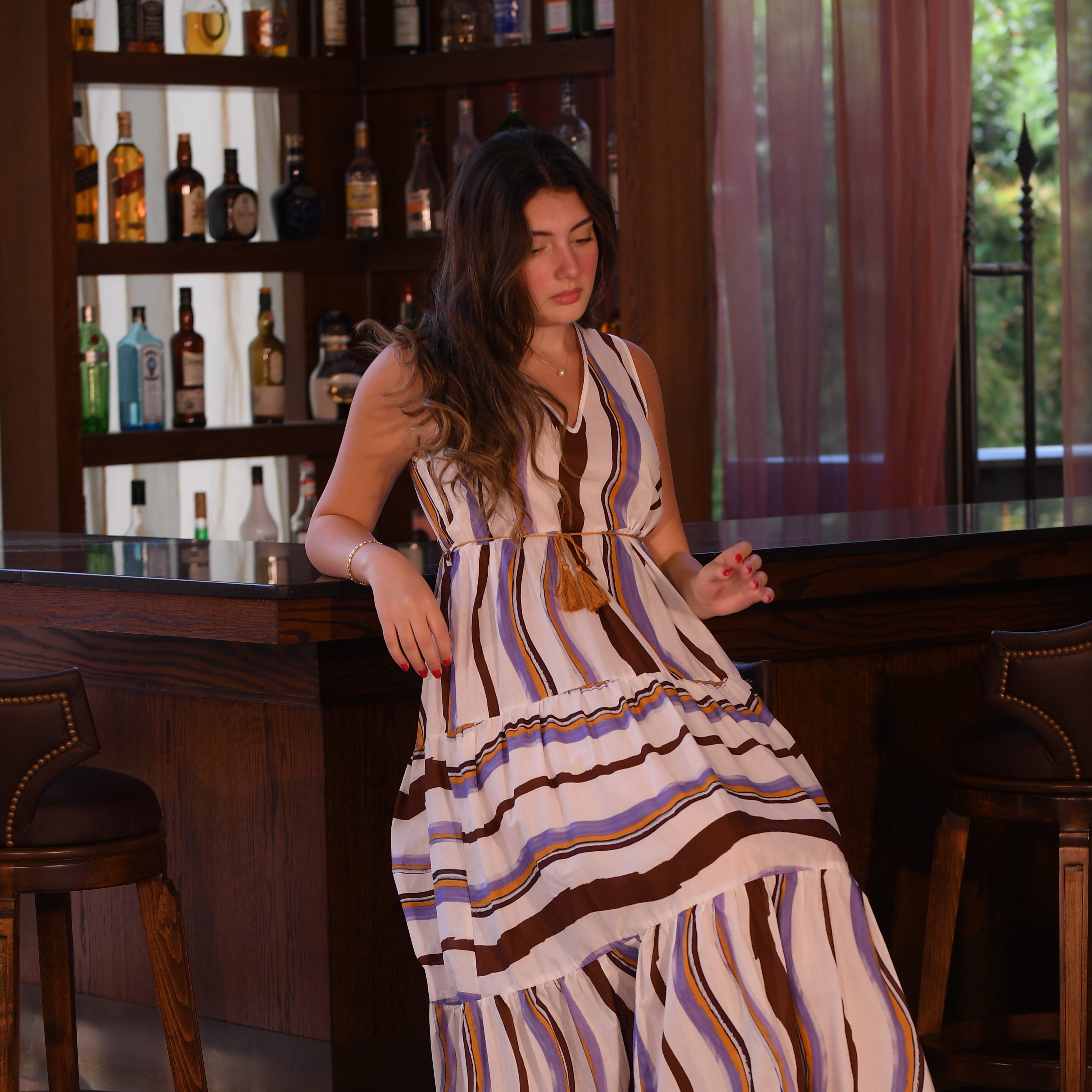 LINEN DRESS