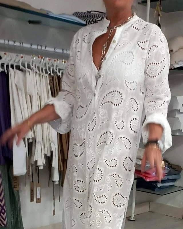 ENGLISH EMBROIDERY DRESS